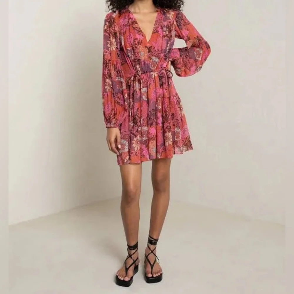 A.L.C. Multicolor Floral Dress - Picture 5 of 7